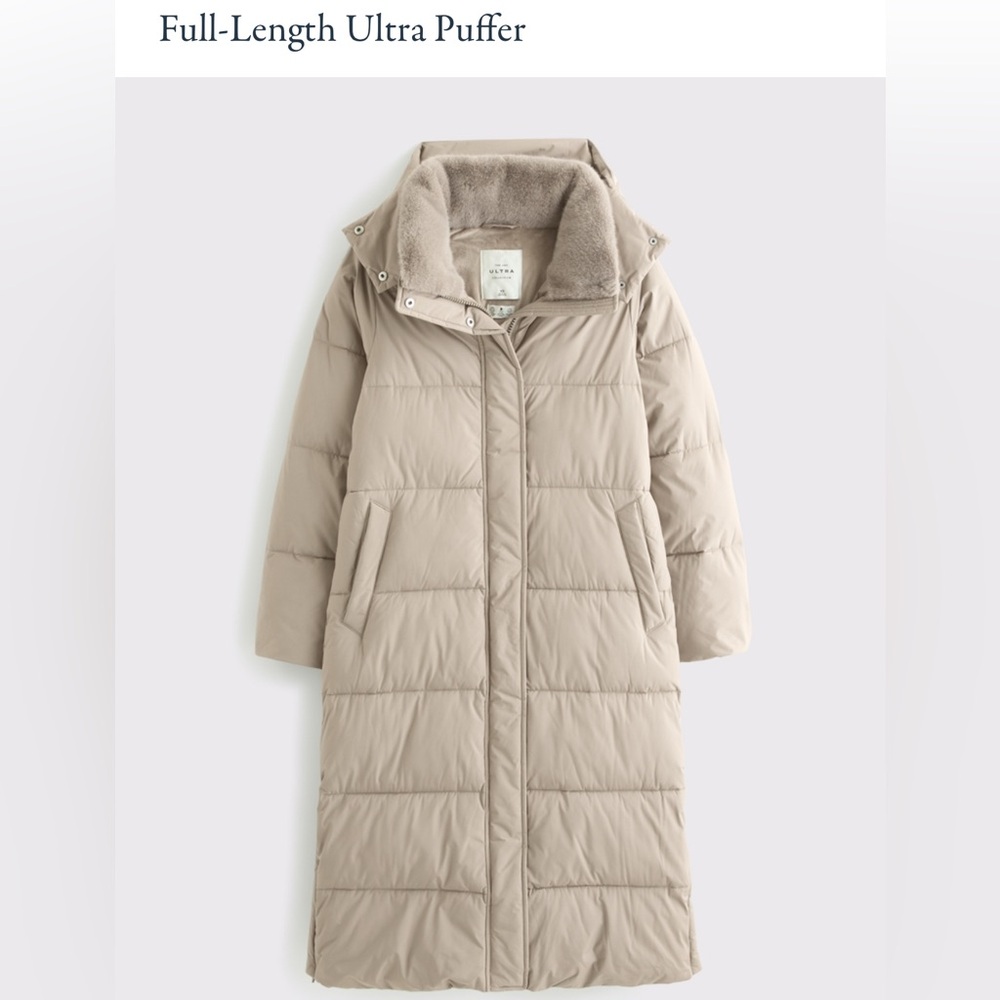 Abercrombie and Fitch Full-Length Ultra Puffer